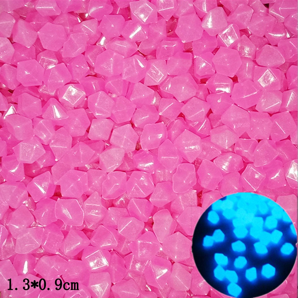 โคมไฟกลางคืน หินธรรมชาติ หินกรวด เรืองแสง สําหรับตกแต่งตู้ปลา กลางแจ้ง