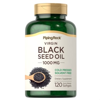 Piping Rock Black Seed Oil 1000 mg 120 Softgels