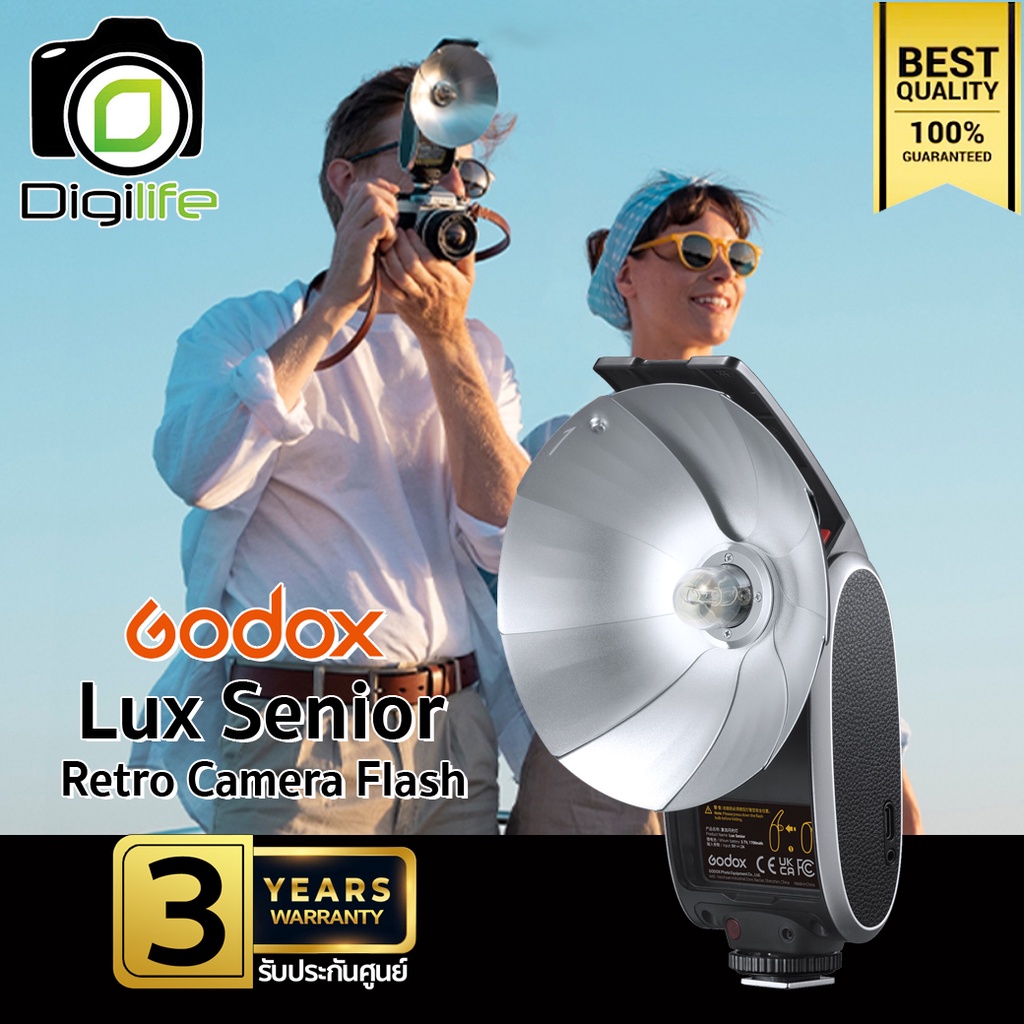 Godox Flash Lux Senior - Retro Camera Flash ( A / Manual ) - รับประกันศูนย์ Godox Thailand 3ปี