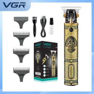 VGR  V-085navigator professional hair trimmer ปัตตาเลี่ยนตัดแต่งทรงผมและหนวด เครา จอน แบบไร้สาย รุ่น