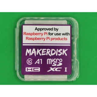 32GB Raspberry Pi Approved MakerDisk uSD with RPi OS