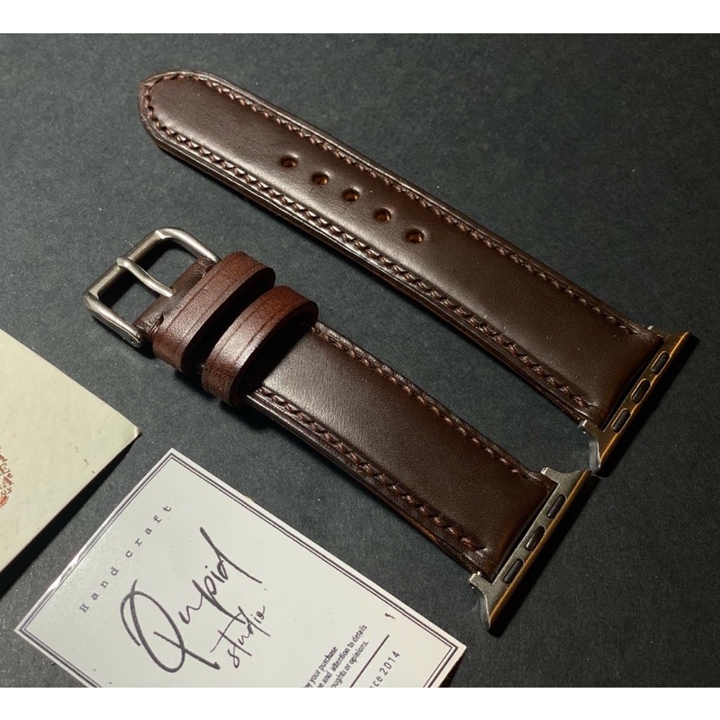 สายAwหนังฟอกฝาดแท้หนังอิตาลี่