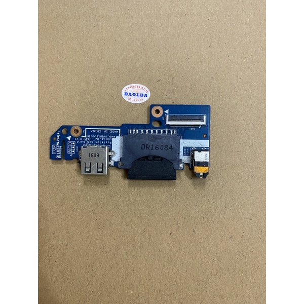 แจ็คเสียง บอร์ดและพอร์ต usb สําหรับแล็ปท็อป Acer Aspire VN7-592 VN7-592G