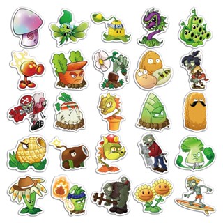 พร้อมส่ง Plants vs. Zombie Plants vs Zombies  植物大戰殭屍 sticker สติกเกอร์กันน้ำรูปแบบที่แตกต่างกัน 50ชิ้น