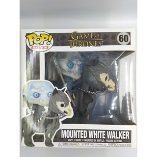 Funko Pop Game of Thrones - Mounted White Walker ขนาด 3.75 นิ้ว #60 (กล่องมีตำหนินิดหน่อย)