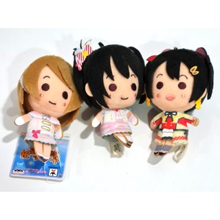 (ลิขสิทธิ์แท้/มือ2) ตุ๊กตา อนิเมะ Hanayo และ Nico จากเรื่อง Love Live!