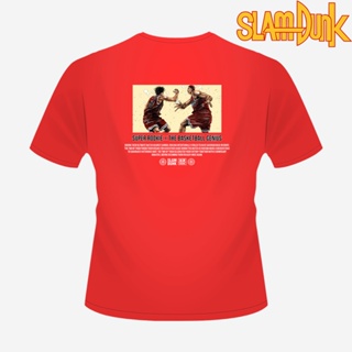 Tee COOL อะนิเมะ Slam Dunk Tshirt Kaede Hanamichi แขนสั้นด้านบนลําลองเสื้อยืดกราฟิกหลวมขนาดบวก ZBn