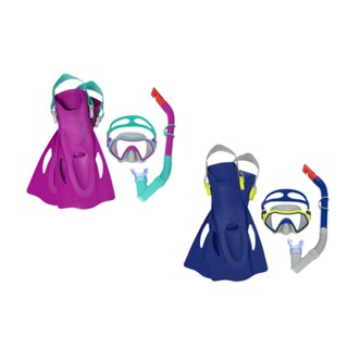 Bestway(เบสเวย์) เซตตีนกบและหน้ากากดำน้ำ Crusader Snorkel Set 7 ปี+ Toy Smart