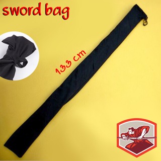 Japanese ถุงเก็บดาบ ถุงผ้าไส่ดาบซามูไร ทำความสะอาดง่าย ยาว 133 cm Bokken Storage Bag Sword Easy To Carry Good Weight