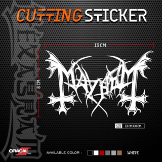 Mayhem สติกเกอร์ตัดสาย | Mayhem สติกเกอร์วงตัด