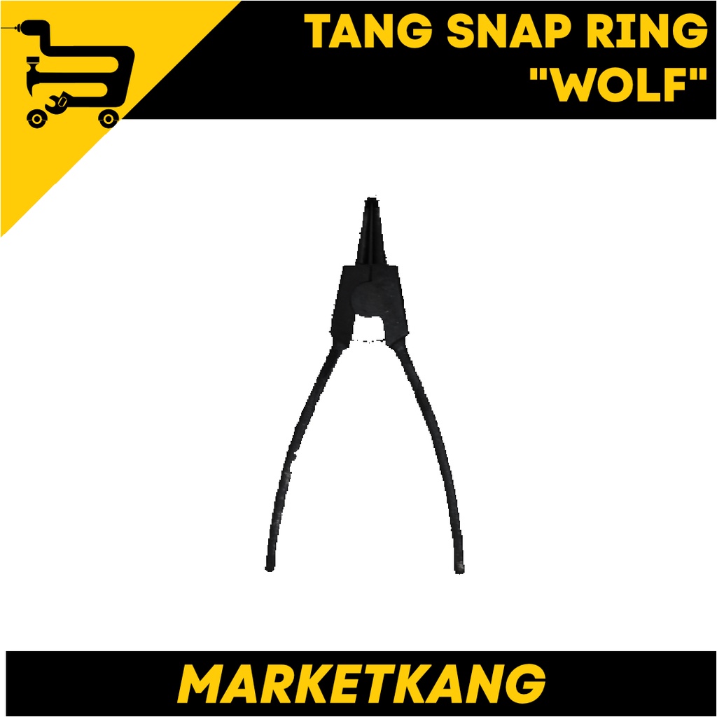 SNAP RING "WOLF"****
