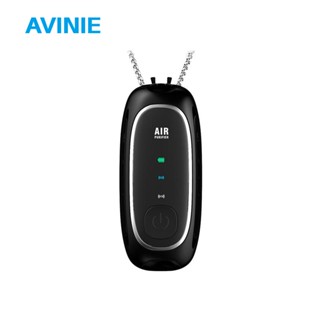 AVINIE M9 เครื่องฟอกอากาศ 150 ล้านไอออนลบเครื่องฟอกอากาศห้อยคอ ขนาดเล็กแบบพกพา ลบ PM2.5 สมาร์ทหน้ากากล่องหน