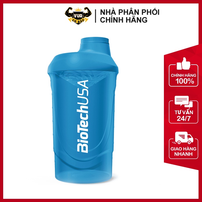 Wave Shaker BiotechUSA Gym Water Bottle 600ml - ของแท้