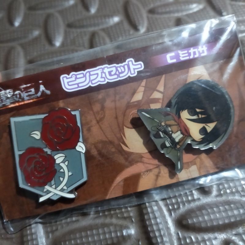 Attack on Titan ผ่าพิภพไททัน ไททัน พิน พวงกุญแจ เอเรน Eren Anime Japan Sega Banpresto Acrylic อะคริล