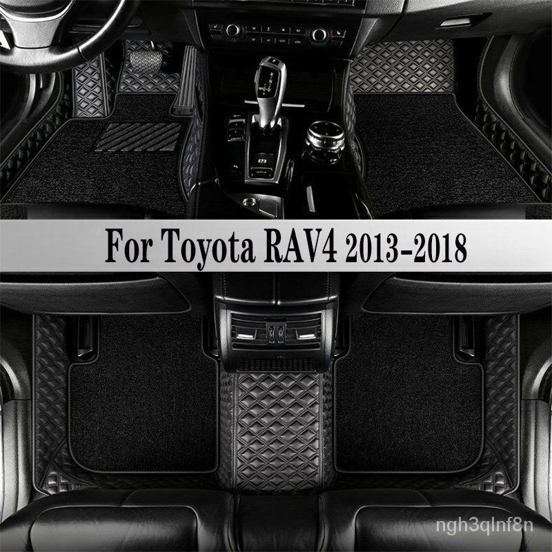 Car Floor Mats For Toyota RAV4 Rav 4 IV XA40 2018 2017 2016 2015 2014