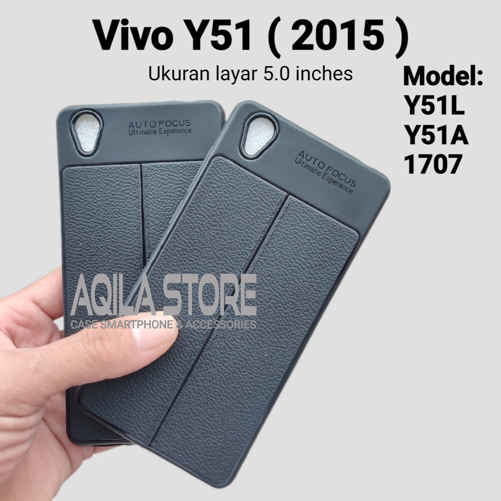เคส Vivo Y51 (2015) / Y51L / Y51A / Vivo 1707 Softshell Auto Focus