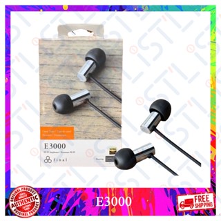 Final Audio E3000 In-ear Earphones Stainless Steel