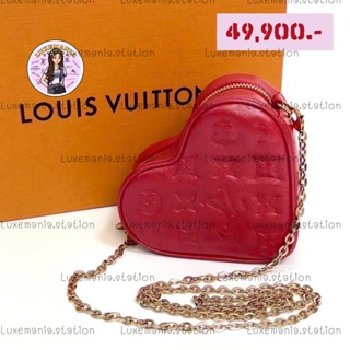 👜: New!! Louis Vuitton Heart on Chain ‼️ก่อนกดสั่งรบกวนทักมาเช็คสต๊อคก่อนนะคะ‼️