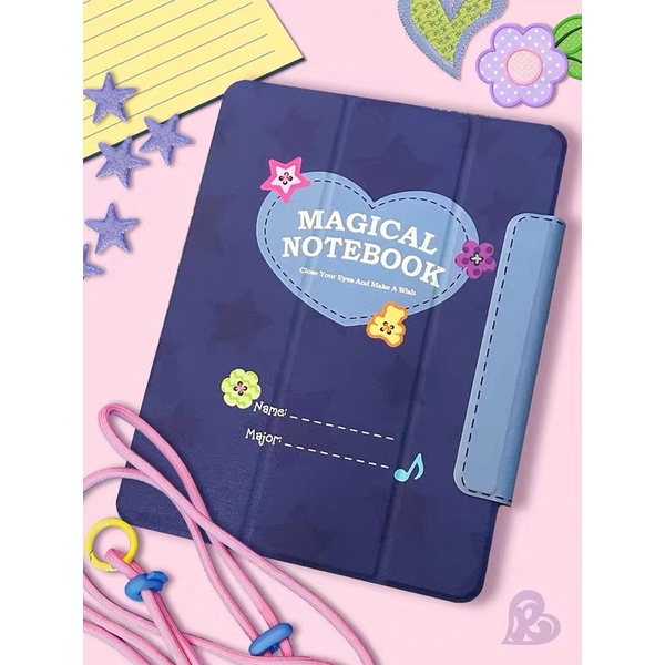 [ พร้อมส่ง ] เคสไอแพด เคสแม่เหล็ก Rubbie’s room SECRET JOURNAL IPAD CASE