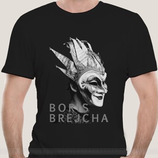 Boris Brejcha หน้ากากเสื้อยืดผู้ชายแขนสั้นผ้าฝ้ายเสื้อยืดแฟชั่นเสื้อยืด Tops เสื้อผ้า