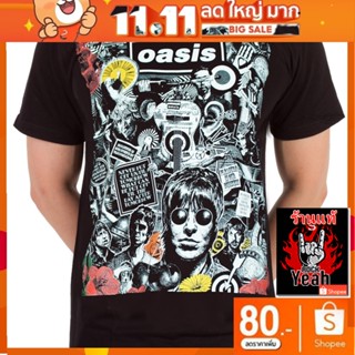 เสื้อวง Oasis เสื้อ โอเอซิส เสื้อวินเทจ เสื้อยืดผช เสื้อวินเทจ RCM1225