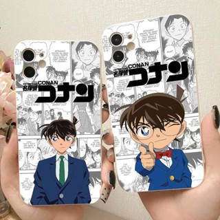 เคสโทรศัพท์ซิลิโคน แบบนิ่ม ลายการ์ตูนโคนัน ป้องกันเลนส์กล้อง สําหรับ VIVO Y01 Y02S Y12 Y12i Y12A Y12S Y15 Y15S Y15A Y16 Y17 Y19 Y20 Y20A Y20S Y20i Y35 V9 Y85 Y91 Y95