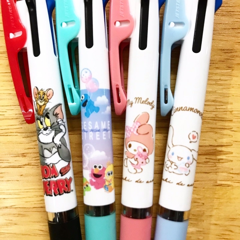 ปากกาลูกลื่น Jetstream หมึก 3สี Monchhichi / Miffy/ Tom&JERRY / Sesame Street / Doraemon / Kirby ราคา ถูกที่สุด ดีลบีเคเค แกลเลอรีภาพที่ 4