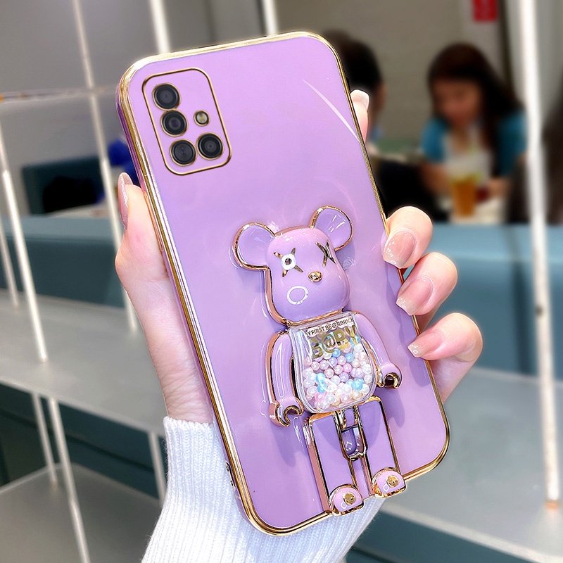 เคส samsung a51 samsung a71 เคสโทรศัพท์ ซิลิโคนนิ่ม ชุบไฟฟ้า กันกระแทก สําหรับ samsung a51 samsung a71 DDTGZJ01 น่ารัก ลายการ์ตูน กันกระแทก