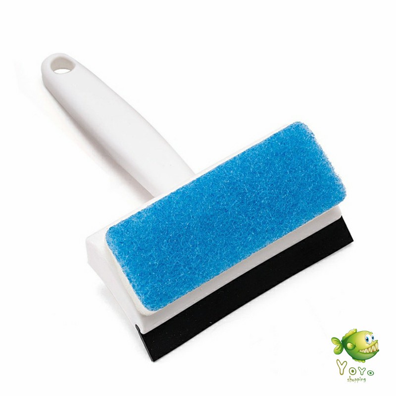 YOYO แปรงฟองน้ำทำความสะอาดกระจก/หน้าต่าง 2 in 1 ฟองน้ำสำหรับขัด และมีซีลิโคนที่ปาดน้ำ Home & Living - รูปที่ 6