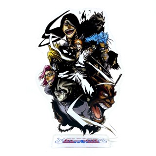 โมเดลฟิกเกอร์อะคริลิค รูปการ์ตูนอนิเมะ Bleach Espada Baraggan Tear Grimmjow Ulquiorra Yammy Ichigo