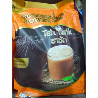 ชานมปรุงรสสำเร็จผสมชนิดผงจากใต้ Teh Tarik ตรา Golden Power