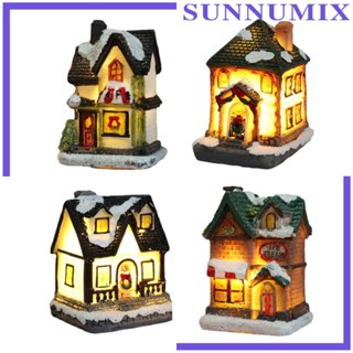 [Sunnimix] ฟิกเกอร์บ้าน สไตล์วินเทจ ให้ความอบอุ่น สําหรับตกแต่งบ้าน