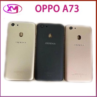 ใหม่ ฝาครอบแบตเตอรี่ ฝาหลัง พร้อมเลนส์กล้อง สําหรับ OPPO A73 A73t F5 F5 Plus