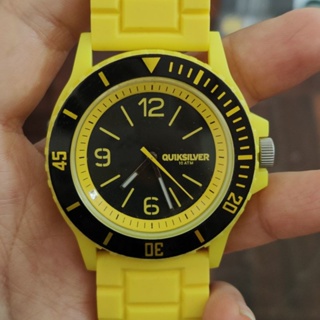 นาฬิกามือสอง Quiksilver ขอบสเกลหมุนได้ สภาพสวย ระบบ quartz