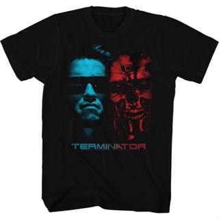 Face Off Terminator T-Shirt เสื้อทหาร เสื้อยืดเปล่า เสื้อวินเทจผญ เสื้อครอปสายฝอ