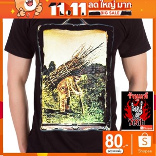 เสื้อวง Led Zeppelin เสื้อ เลด เซพเพลิน เสื้อวินเทจ เสื้อยืดผช เสื้อวินเทจ RCM1644