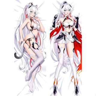 Honkai Impact 3rd Kiana Kaslana ปลอกหมอน ลายอนิเมะ Dakimakura ขนาด 50x150 ซม. สําหรับกอดร่างกาย