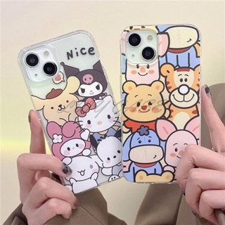 เคสนิ่ม ลายการ์ตูนคิตตี้ หมีพูห์ สําหรับ vivo Y75 5G Y91c V7+ Y79 V5 V5s V5 Lite Y66 Y65 Y67 V9 Youth Y85 V15 Pro S1 Pro Y71 Y81 Y81i Z1 Pro Z5X V11i