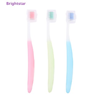 Brightstar ใหม่ แปรงสีฟันจัดฟัน ปลอดสารพิษ สําหรับผู้ใหญ่