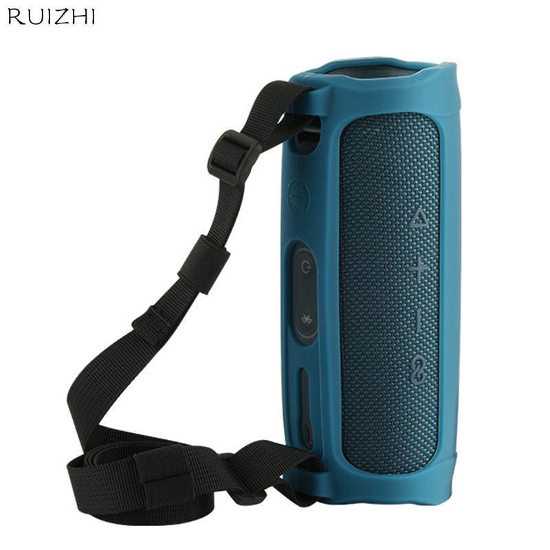 เคสลําโพงบลูทูธ ซิลิโคนนิ่ม แบบพกพา สําหรับ JBL Flip5 Flip 5 ราคา ถูกที่สุด ดีลบีเคเค รูปภาพหลัก