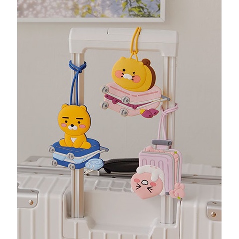 【พร้อมส่ง】 KAKAO FRIENDS Luggage tag (carrier) Ryan/ Apeach/ Choonsik