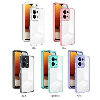 3 in 1 เคสโทรศัพท์ แบบใส VIVO Y16 ป้องกันการตก เคส มีหลายสีให้เลือก