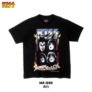 Power 7 Shop เสื้อยืดวง คิส ลิขสิทธ์แท้ KISS T-SHIRTS (MX-030)