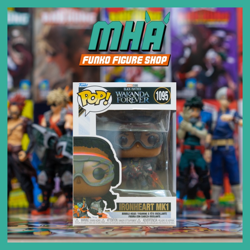 Funko Pop Marvel ของแท้: Black Panther: Wakanda Forever - รุ่น Ironheart MK1