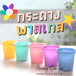 ขั้นต่ำ 5 ใบ คละได้ทั้งร้านนะคะ กระถาง 3 นิ้วพลาสติก สีพาสเทล น่ารักมากจ้า กระถางน่ารัก กระถางพร้อมส่ง กระถางพลาสติก