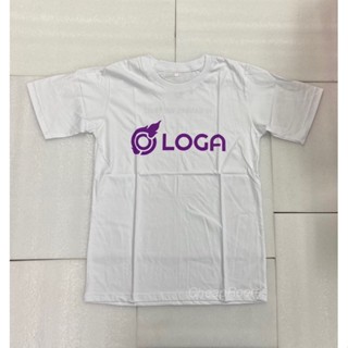 เสื้อยืด T-Shirt Loga สีขาว