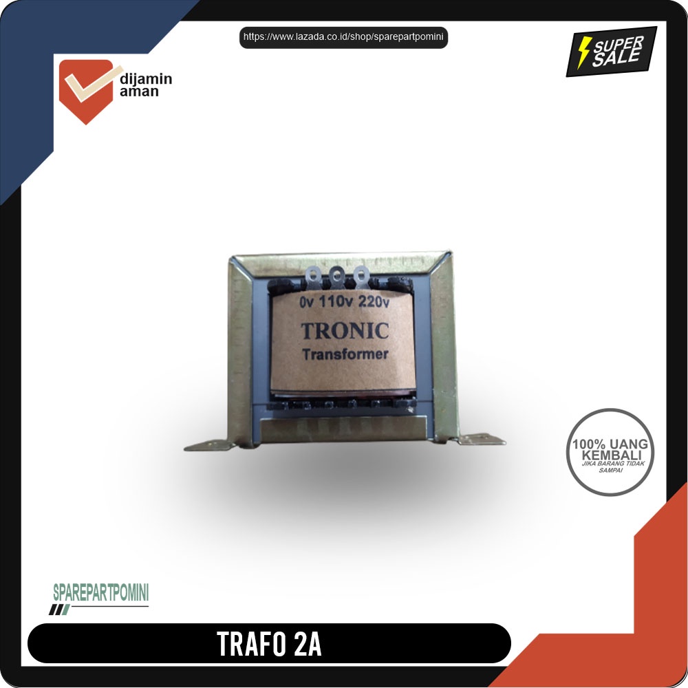 อะไหล่ปั๊มขนาดเล็ก - 2A Digital Pertamini Ct Transformer
