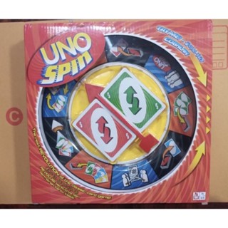 uno spin game เกมส์อูโน่เสี่ยงทาย พร้อมถาดหมุนเสี่ยงทาย การ์ด 112 ใบ