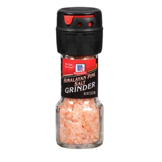 McCormick Himalayan Pink Salt Grinder 70g.แมคคอร์มิคเกลือหิมาลายันสีชมพูบดละเอียด 70กรัม อาหาร เครื่องปรุง