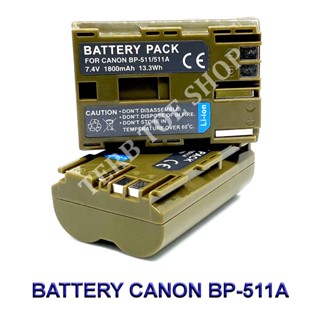 (Pack2)BP-511  BP511  BP-511A Camera Battery For Canon 10D,20D,30D,40D,50D,5D,G6,G5,G2,G3,G1,Pro 1,Pro 90 IS